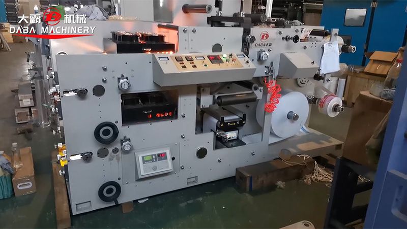 Стековая флексографская печатная машина DBRY-320-2C